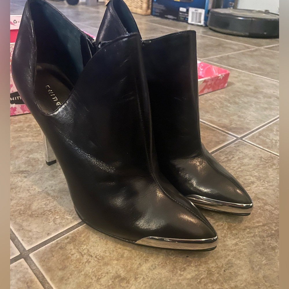 Chinese Laundry Leather Boots Sz 8